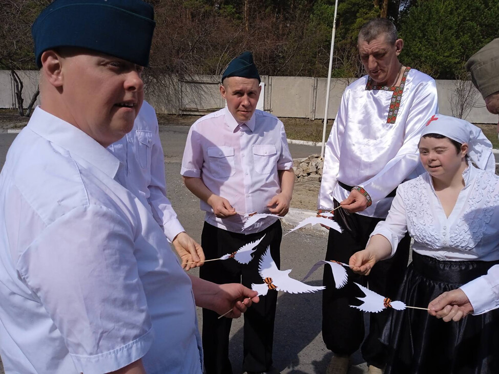 АКЦИЯ «БЕЛЫЙ ГОЛУБЬ , КАК ЖИВАЯ ПАМЯТЬ»