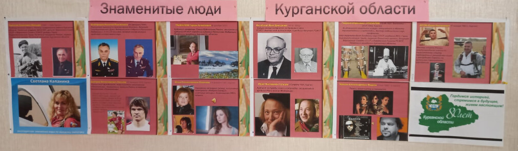 Фотовыставка "Знаменитые люди Курганской области"
