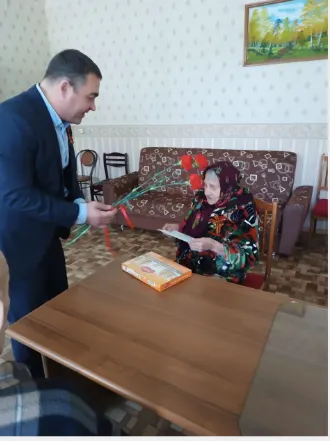 Поздравление наших ветеранов