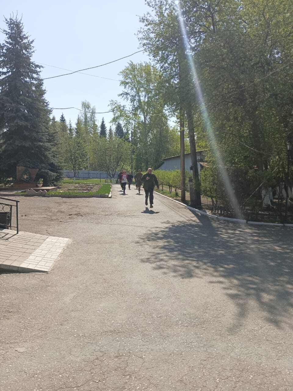 Традиционный спортивный забег, посвященный дню Победы