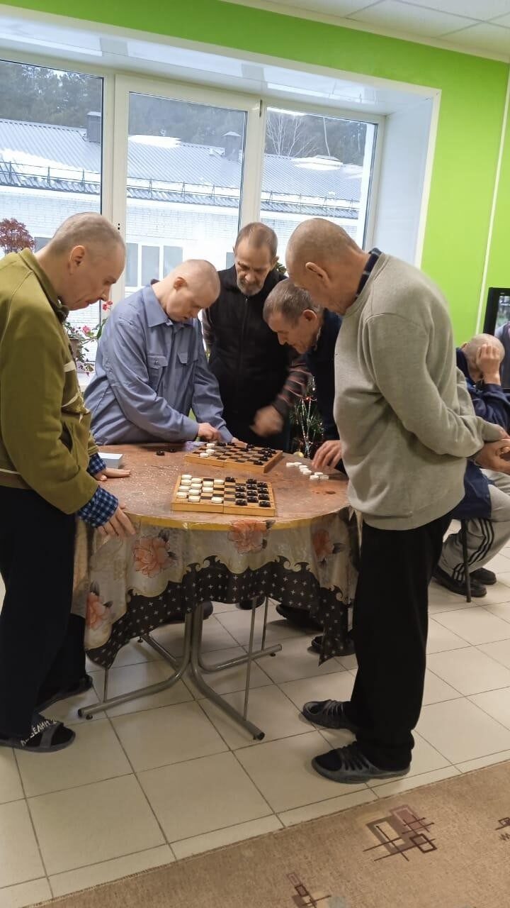 Декада инвалидов. Соревнования по шашкам