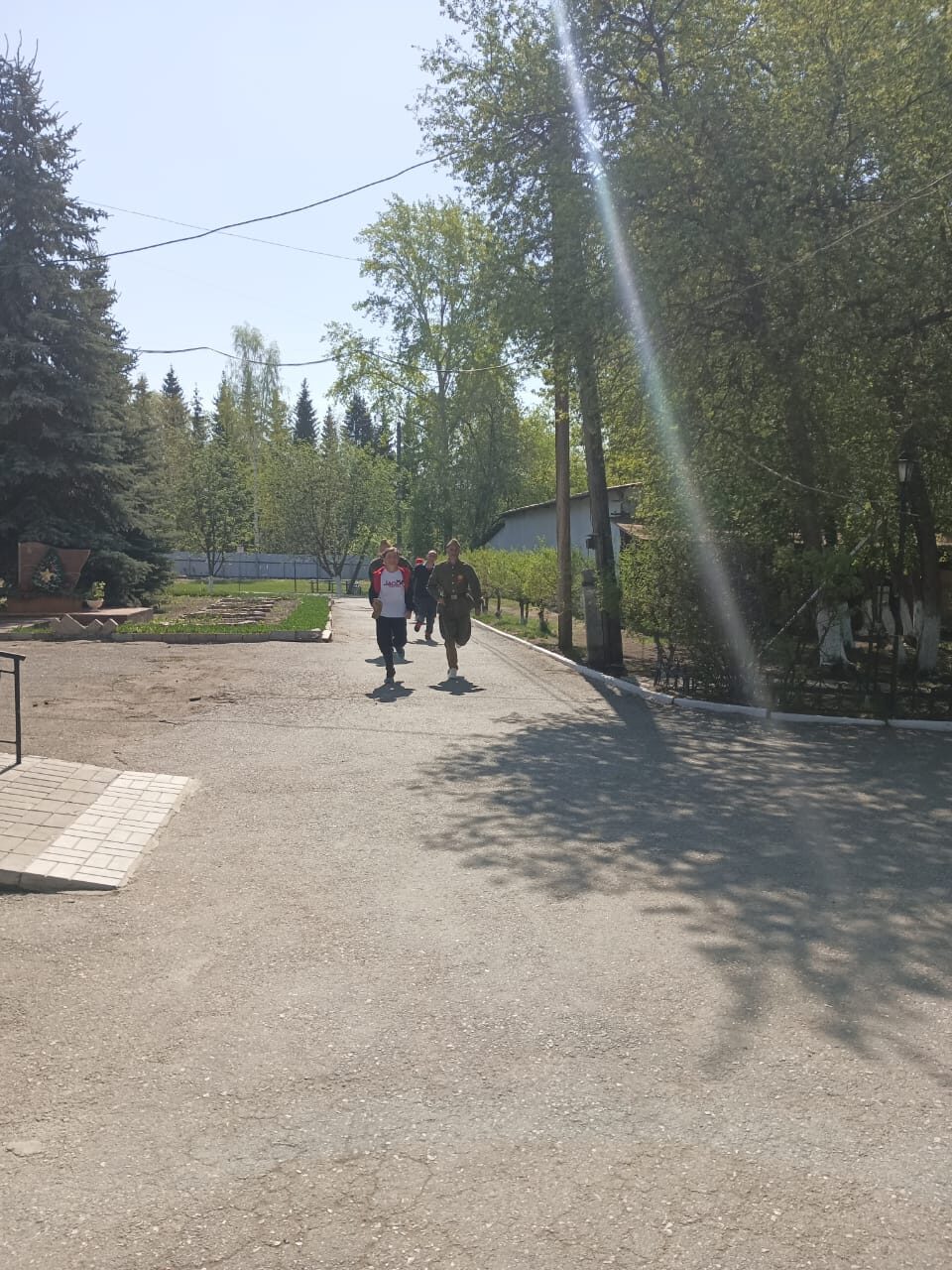 Традиционный спортивный забег, посвященный дню Победы