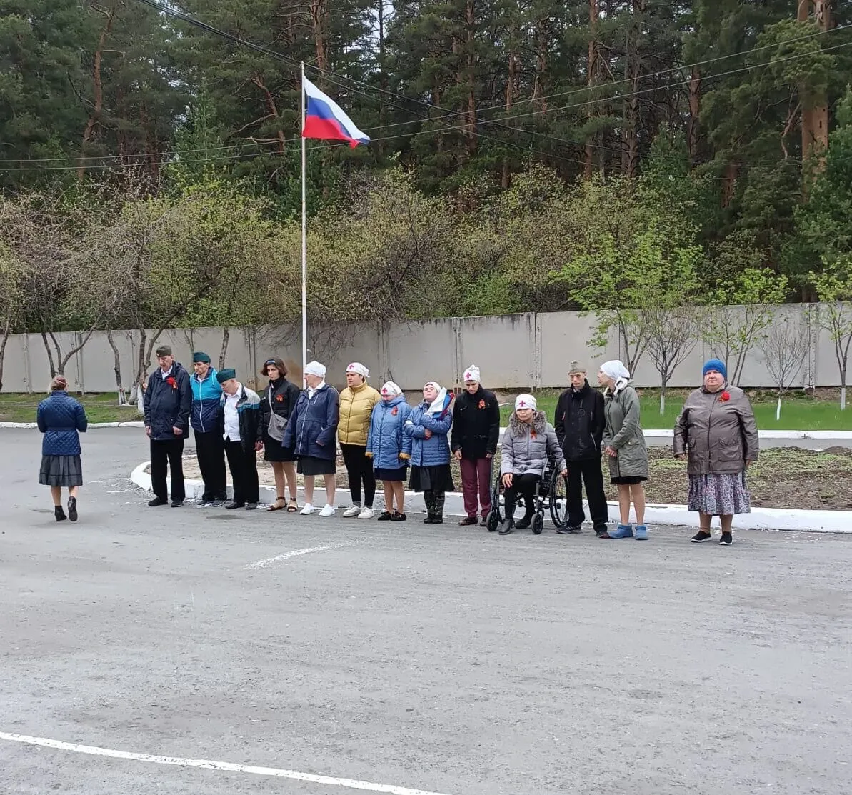 Митинг, посвященный  79-годовщине со дня Победы