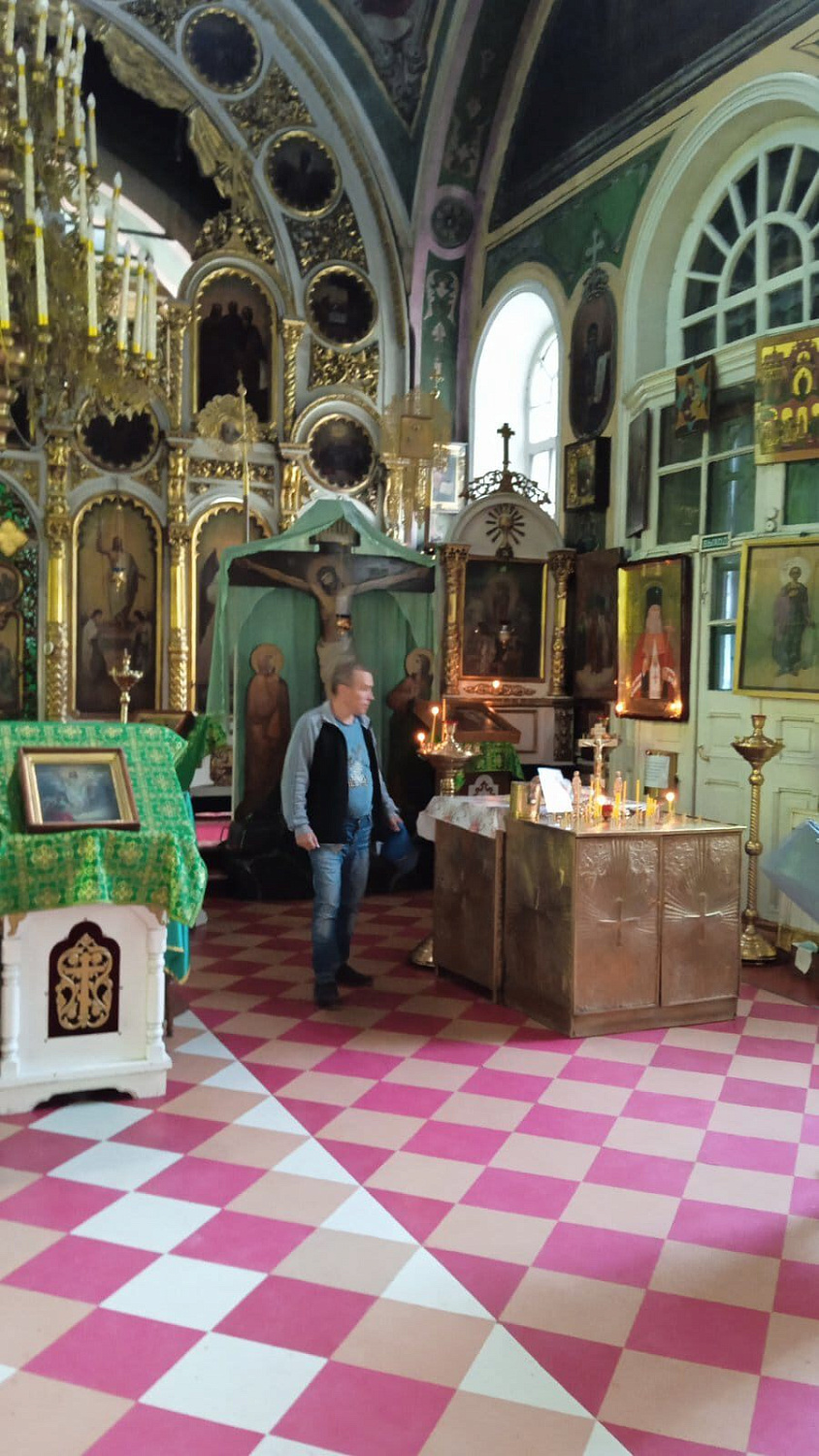 Посетили Воскресенский храм