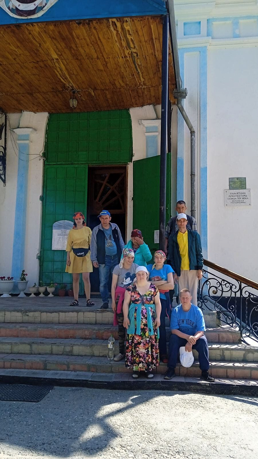 Посетили Воскресенский храм