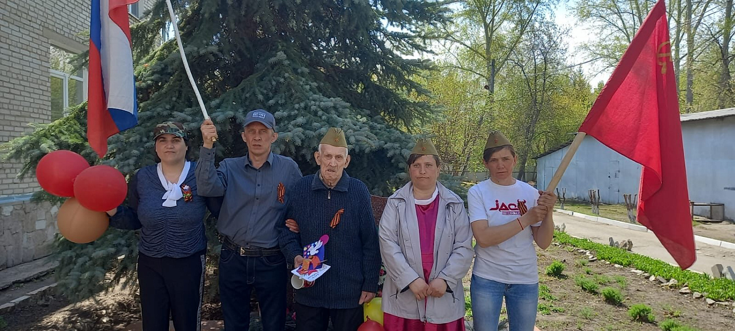 Митинг, посвященный 77 годовщине Великой Победы.