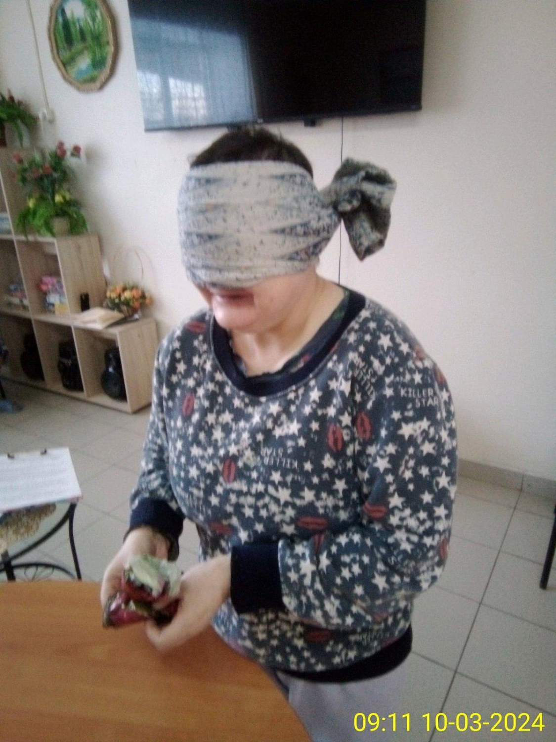 Конкурсная программа «Хозяюшка», посвященная Международному женскому дню.