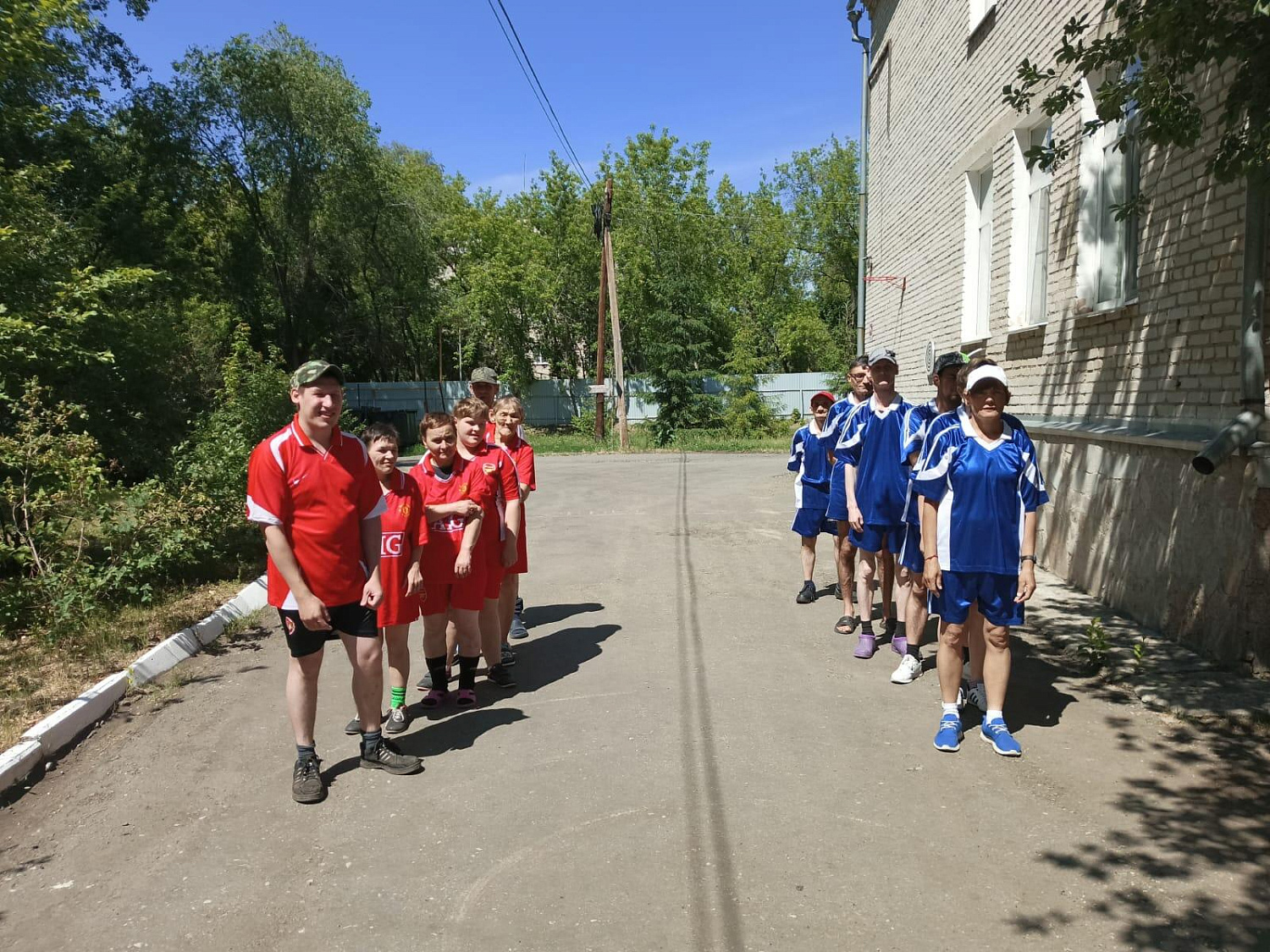 Спортивная эстафета ,посвященная дню России