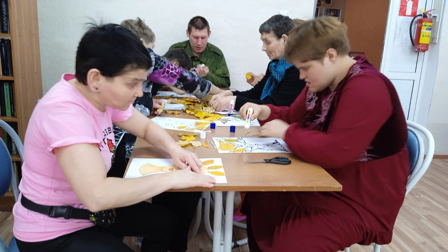  "Осенняя аппликация"